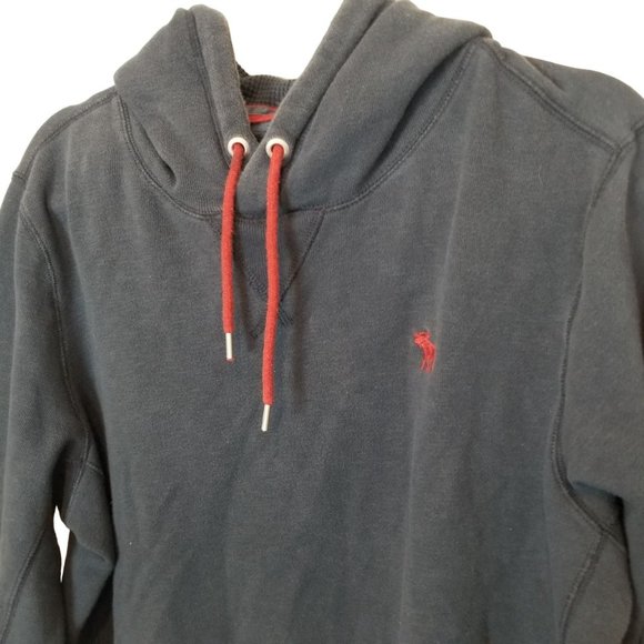 Abercrombie & Fitch Mens M Blue Long Sleeves Hoodi - Picture 5 of 8